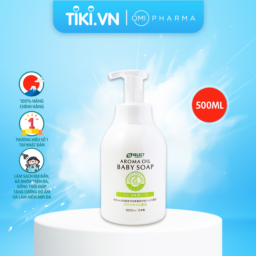 SỮA TẮM TINH DẦU THIÊN NHIÊN CHO BÉ S SELECT