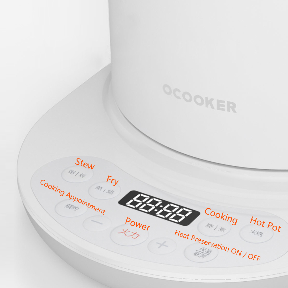 Bộ nồi hấp điện đa năng oCooker Xiaomi CR-DR01