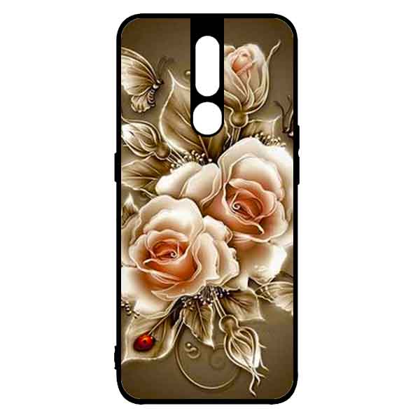 Ốp Lưng in cho Oppo F11 Pro Mẫu Hoa Hồng  - Hàng Chính Hãng