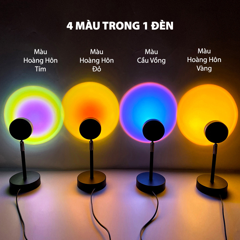 Đèn LED Quay Video Tiktok và Trang Trí Decor, Kiêm Đèn Ngủ, Có Thể Đổi Màu - Hàng Chính Hãng