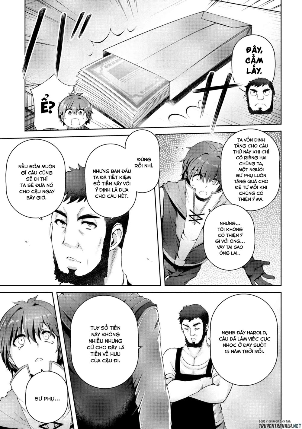 ngôi nhà của tôi đã bị đốt cháy, thế thì tại sao tôi không dùng hết số tiền còn lại để mua nô lệ dark elf? chapter 2.5 11