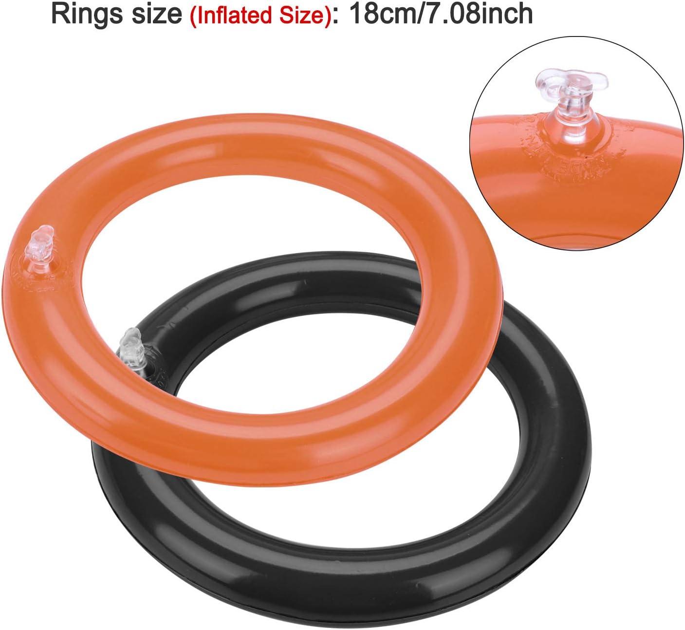 Đồ Chơi Halloween, 2 Trò Chơi Ném Mũ Phù Thủy Bơm Hơi Với 6 Vòng Cho Trẻ Em Và Người Lớn Trong Nhà Ngoài Trời Sân Vườn Halloween Đồ Chơi