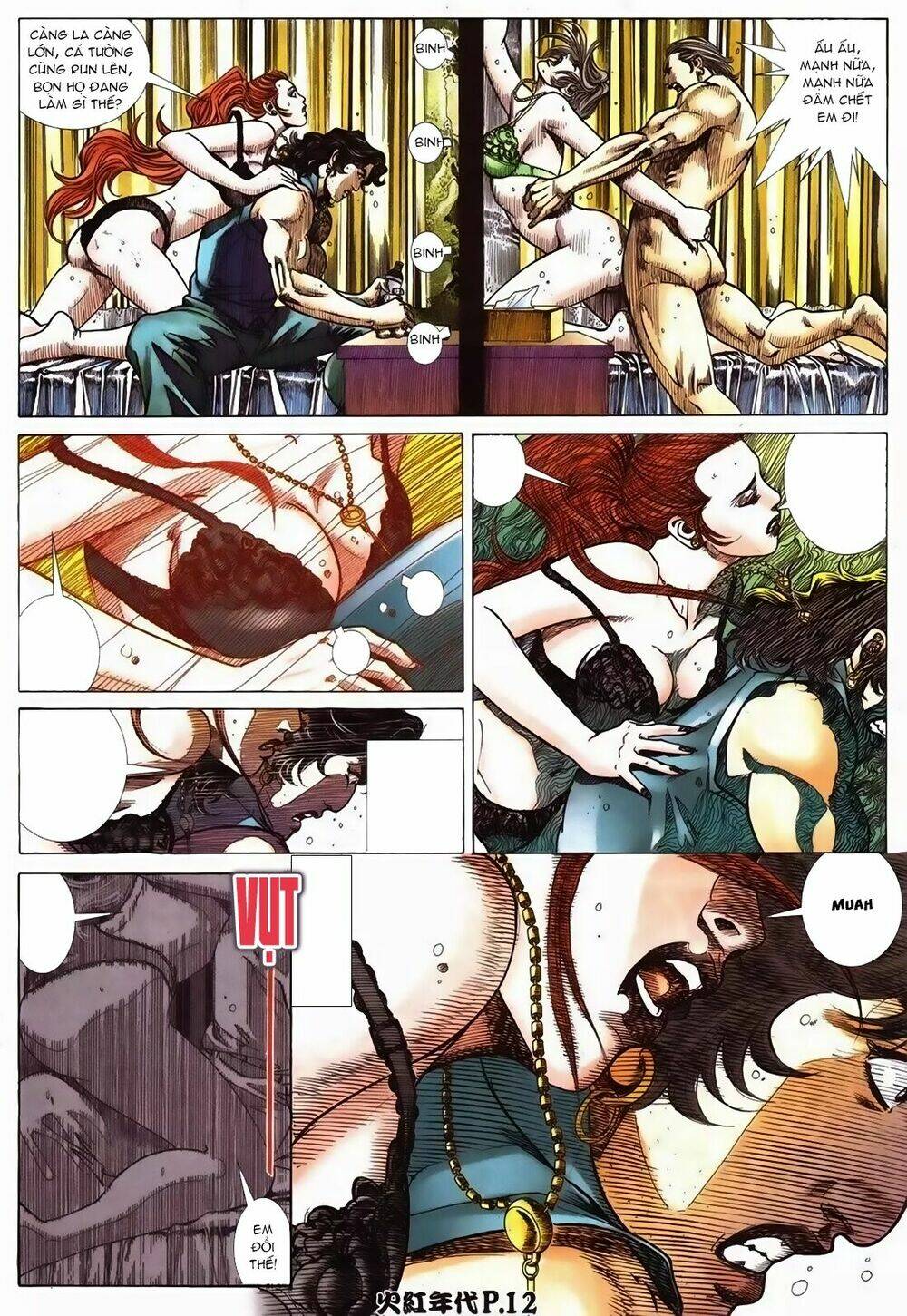 hỏa hồng niên đại hắc cốt đường chapter 93 11