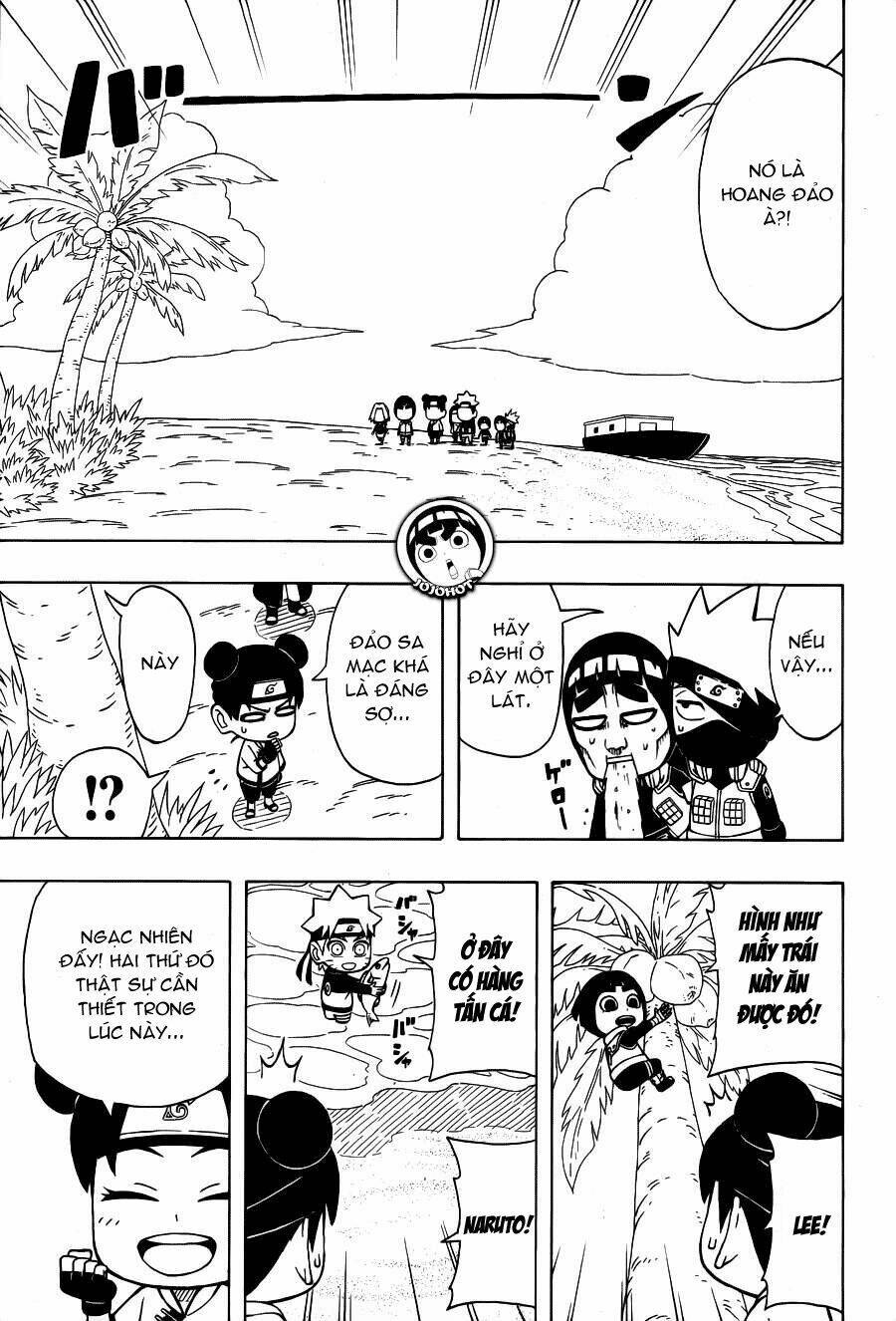 cửu vĩ hồ ly ngoại truyện rock lee chapter 28 11