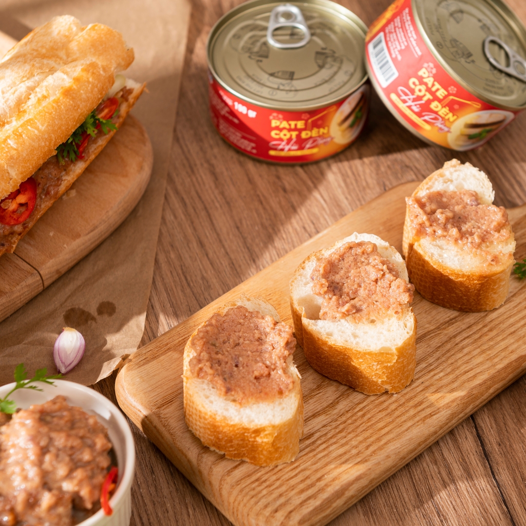 Pate Cột Đèn Hải Phòng Sovifood - Pate Lon Thanh Trùng Tiện Lợi, Nhiều Thịt Ít Gan, OCOP 3 Sao - 190G