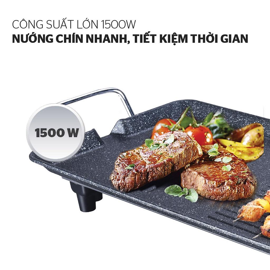 Bếp nướng điện SUNHOUSE SHD4607, tốc độ nướng nhanh, tiết kiệm điện năng