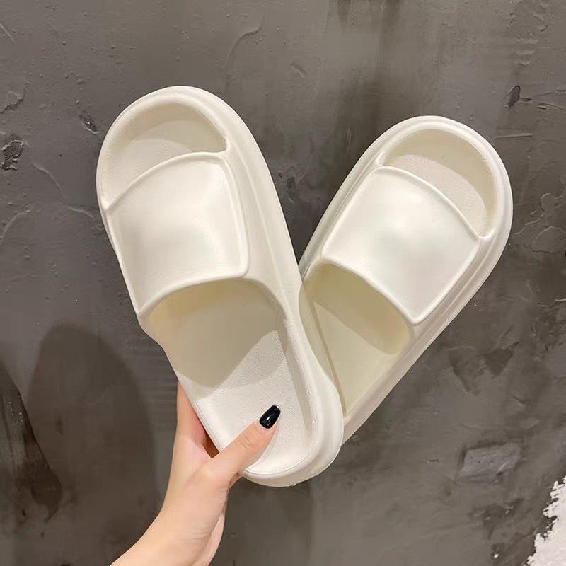 Dép bánh mỳ nữ LEAP Dép độn đế cao 3cm ulzzang