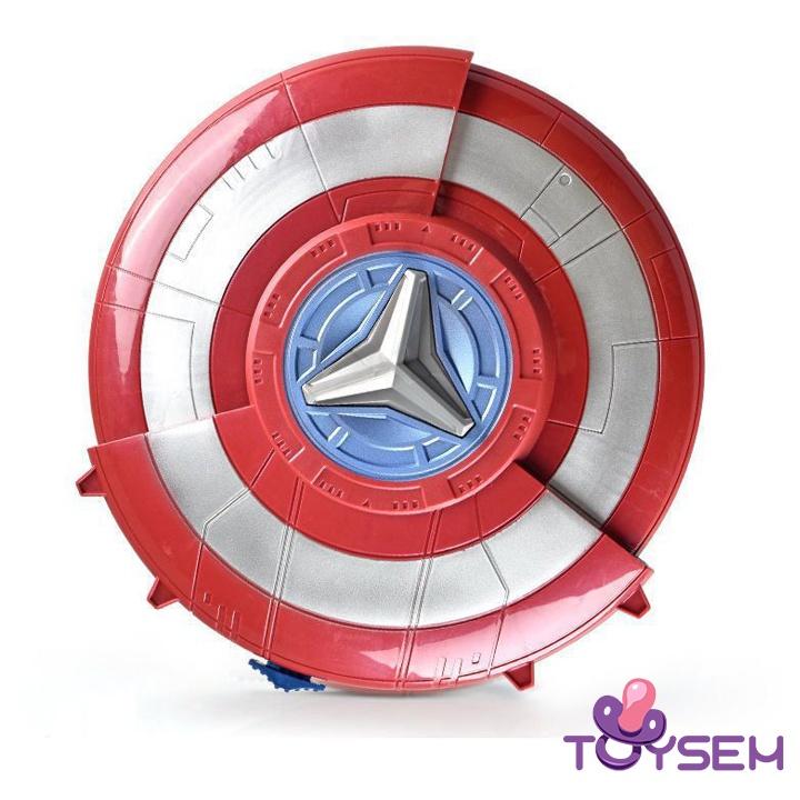 Khiên đội trưởng Mỹ nhập vai cho bé-Khiên captain america bắn-Đồ chơi chiến binh siêu anh hùng