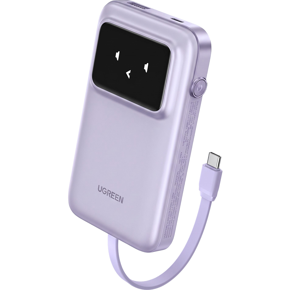 Sạc dự phòng Ugreen Uno Power Bank 1USB 1Type-C 30W 10000mAh PB511 - Hàng chính hãng