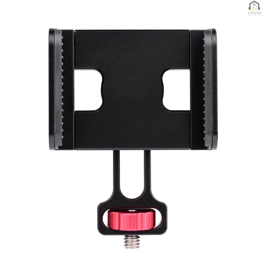 Kẹp giữ điện thoại kèm núm vặn 1/4 inch xoay 360 độ thay thế cho Hohem iSteady Pro 2/3
