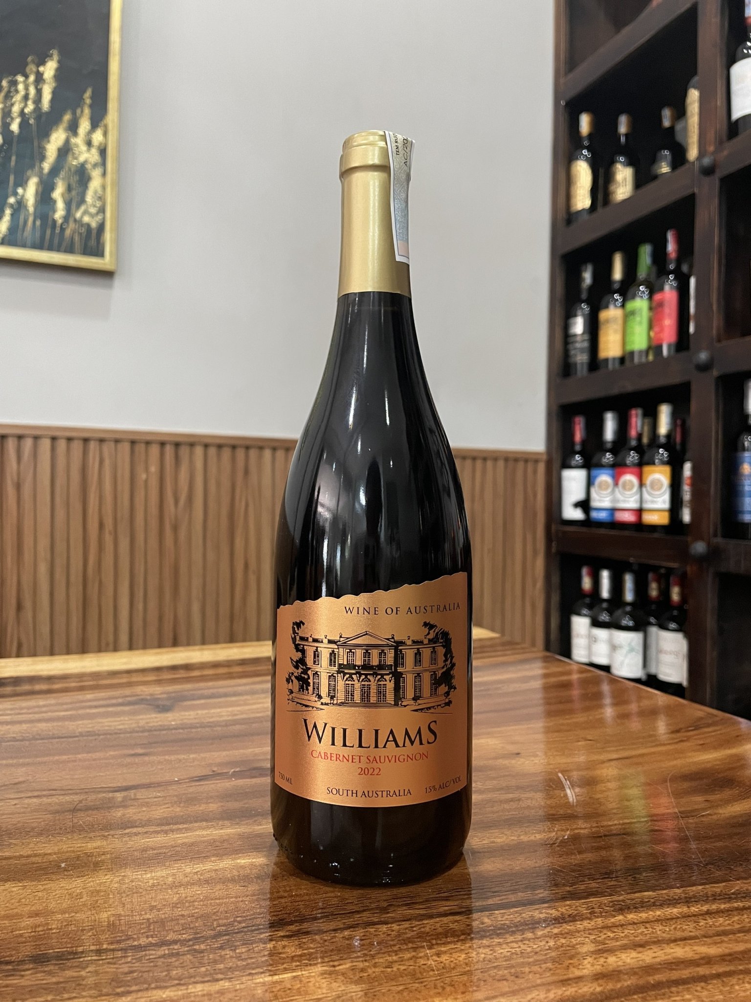 Rượu WILLIAMS Carbernet Sauvignon Nồng Độ Alc 15% 750ml