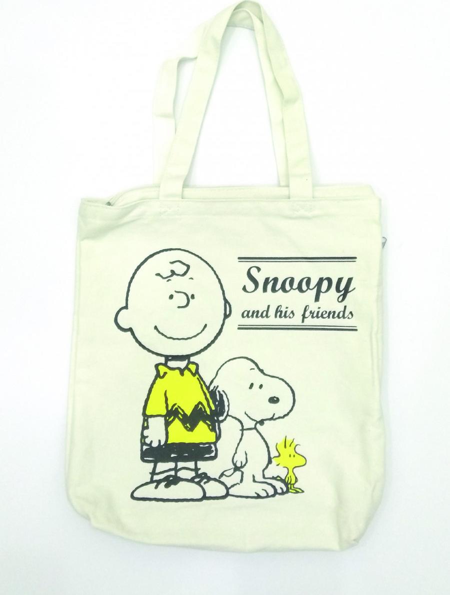 Túi Xách Nữ Vải Bố Snoopy