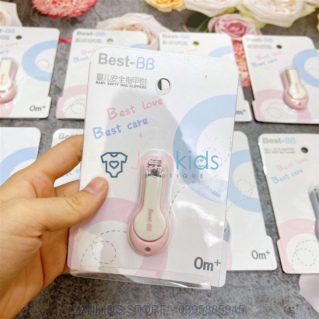 Bấm móng tay cho trẻ sơ sinh BEST BB màu sắc dễ thương BAM02