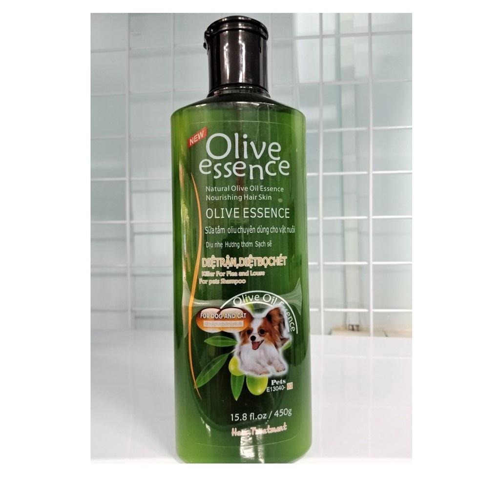 Sữa tắm cho thú cưng olive 450ml - Sữa tắm chó mèo