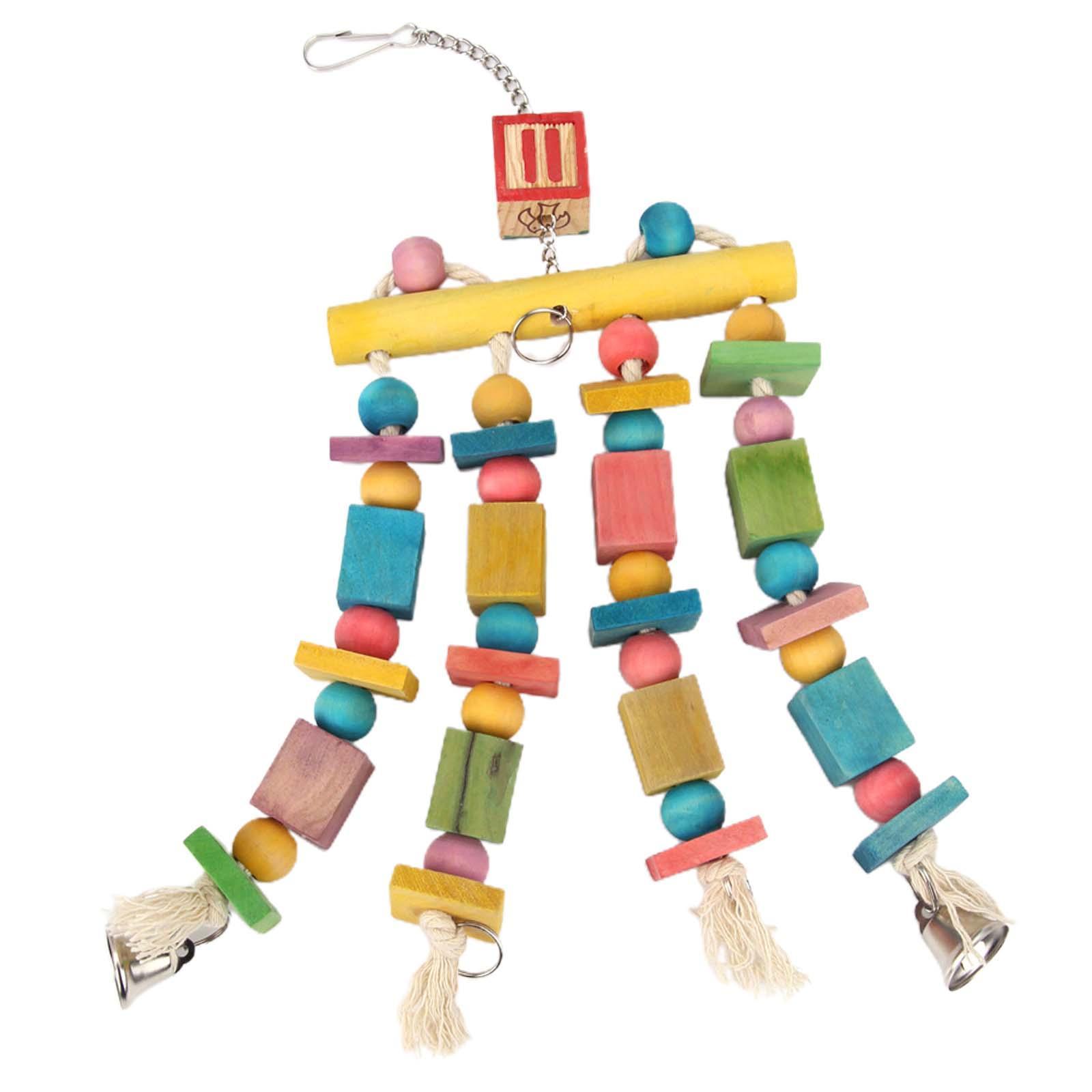 Wooden Hamster Chinchilla Rabbit Tearing Toy Parakeets Chew Bird Chewing Toy