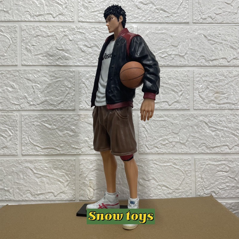 Mô hình Slam Dunk - Mô hình nhân vật Hisashi Mitsui Anime Slam Dunk cực nét đẹp cao to cầm chắc tay full box - Cao 31cm