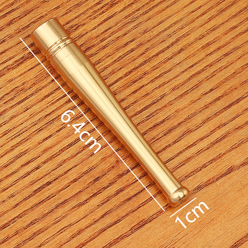 Đầu lọc thuốc bằng đồng đầu tròn chất lượng cao, Dùng cho được cả size : Lớn + Vừa + Nhỏ, Tháo rời và vệ sinh tiện lợi