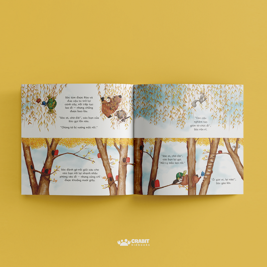 Sách - Hạt sồi vàng - Crabit Kidbooks - sách tranh dành cho trẻ 6+