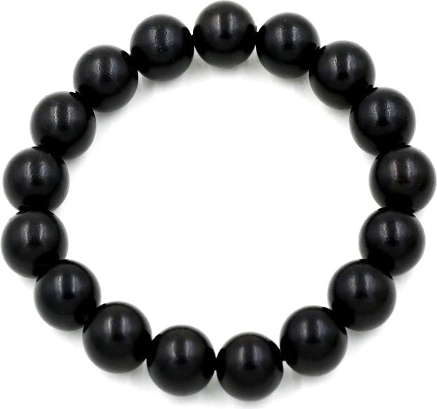 Vòng tay chuỗi hạt gỗ Đàn hương đen 12 ly 17 hạt