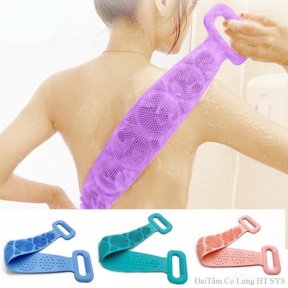 Dây Chà Lưng 2 Mặt BITANO Bằng Silicone Làm Sạch Bụi Bẩn Trên Cơ Thể Tốt Cho Sức Khỏe Và Thân Thiện Với Môi Trường, Khả Năng Chịu Nhiệt Độ Thấp Và Cao, Không Dễ Bị Nứt BITANO Ht658 - Giao Ngẫu Nhiên