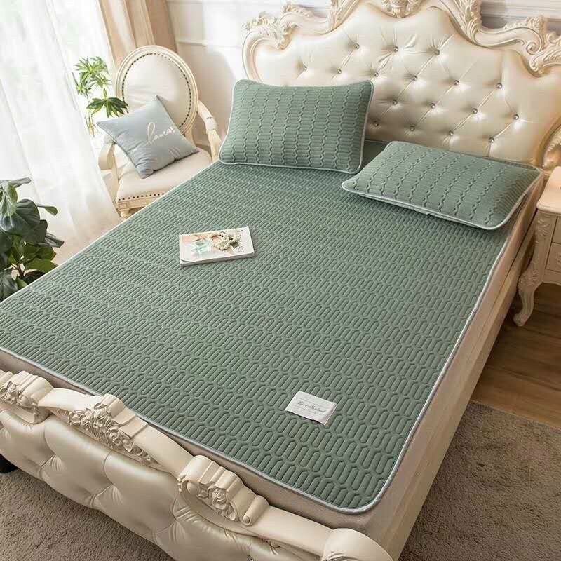 Chiếu điều hòa Tencel latex cao cấp - tặng kèm 2 vỏ gối 50x70cm