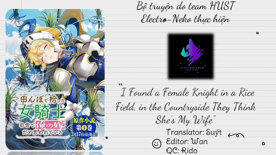 I Found A Female Knight In A Rice Field, In The Countryside They Think She’s My Wife Chương 23 - Trang 22