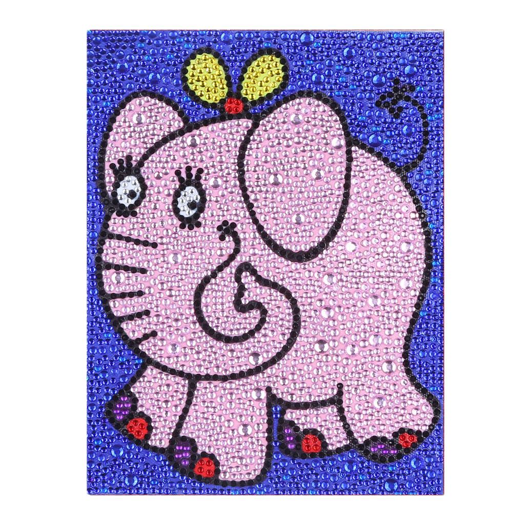 Full Drill Diamond Painting Kits for Kids and Beginners DIY Paint by Numbers Handmade Mosaic Phone Sticker Arts and Crafts