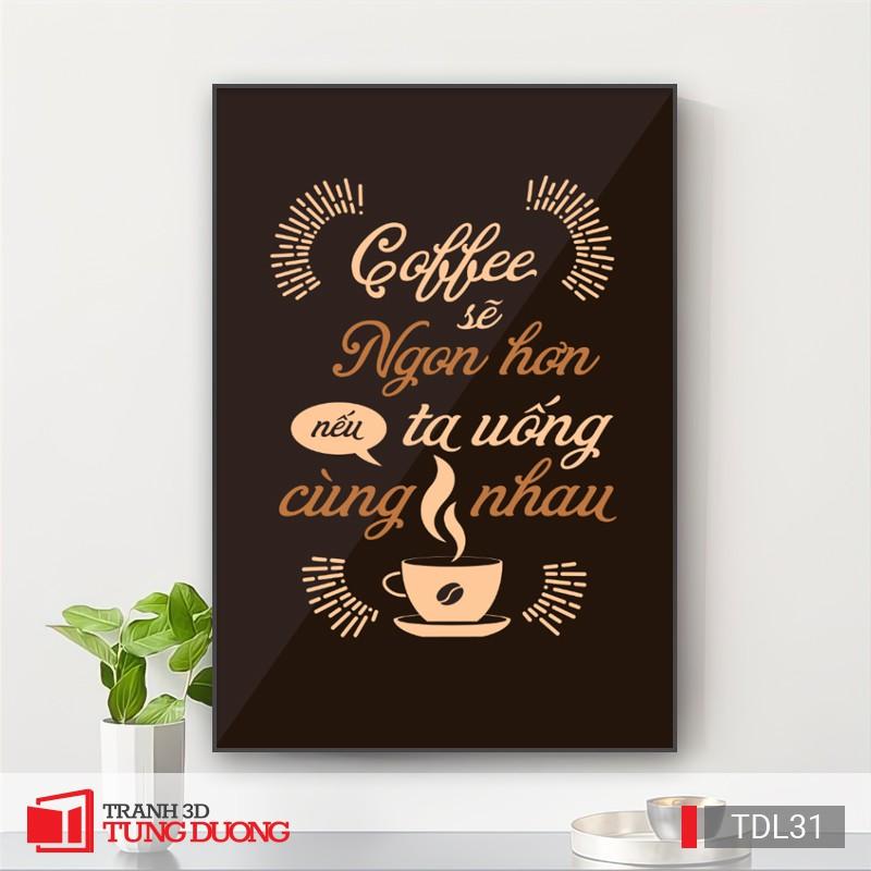 Tranh treo tường động lực văn phòng câu nói slogan truyền cảm hứng, tranh canvas trang trí DL22