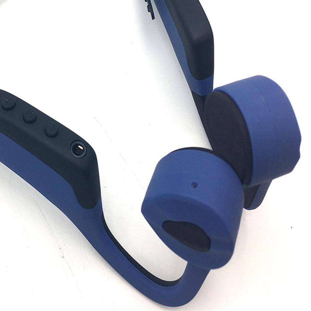 Headphones Wireless Bluetooth Earphone Headset W/ Mic Blue