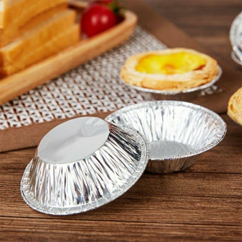 Set 100c Bát Giấy Bạc Dùng Nướng Bánh, Giữ Khuôn Bánh Khi Nướng, Đựng Đồ Nướng