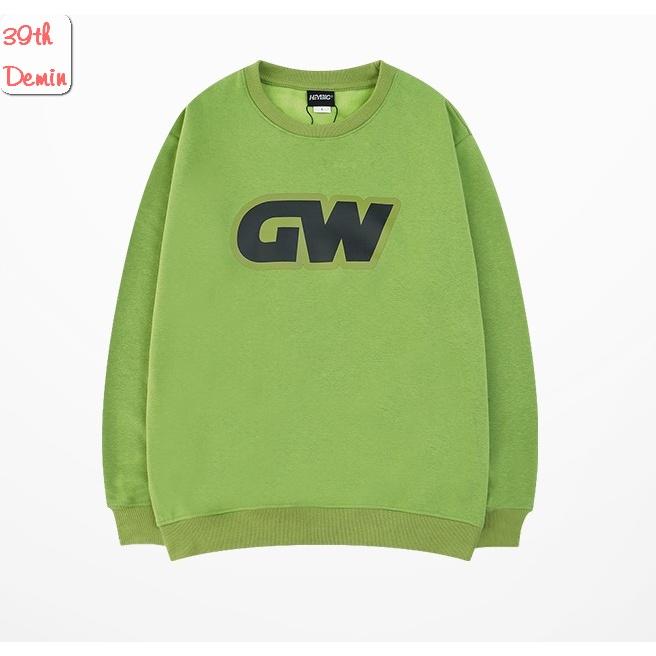 Áo nỉ GW phong cách Hip Hop graffiti sweater unisex Form rộng Free Size