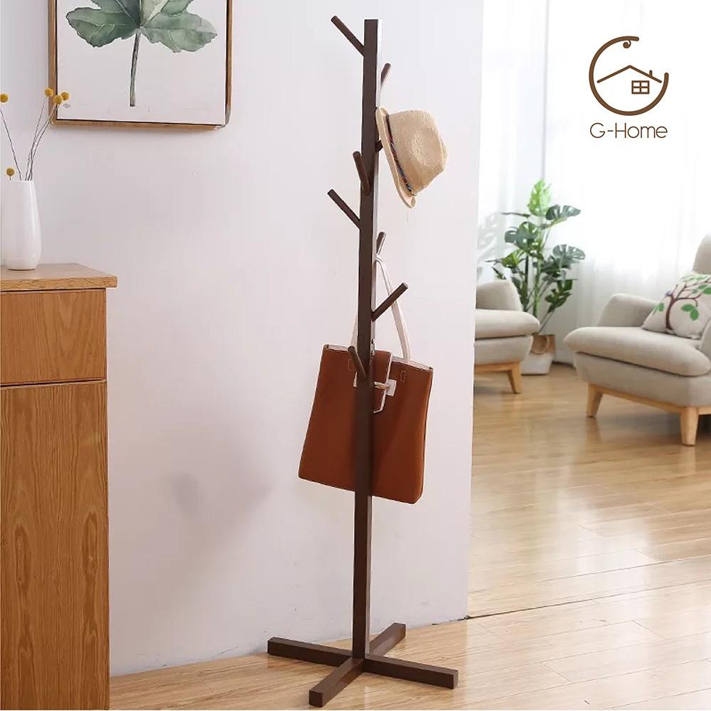 Cây treo quần áo, cây treo đồ, Standing Hanger gỗ thông tự nhiên phong cách vintage dễ dàng tháo lắp di chuyển CT19M1