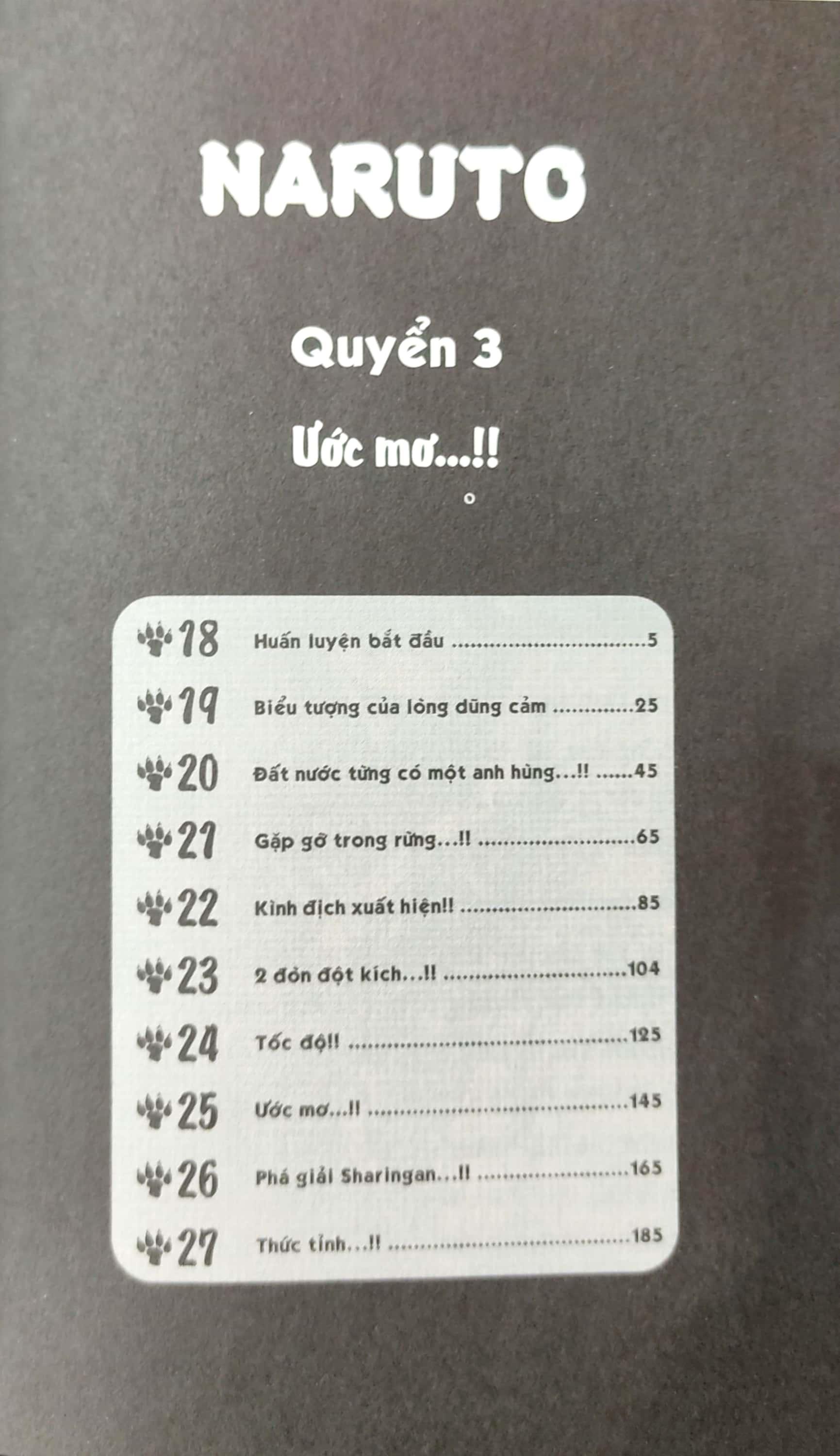Sách - Naruto - Tập 3 - Ước Mơ…!! (Tái Bản 2025)