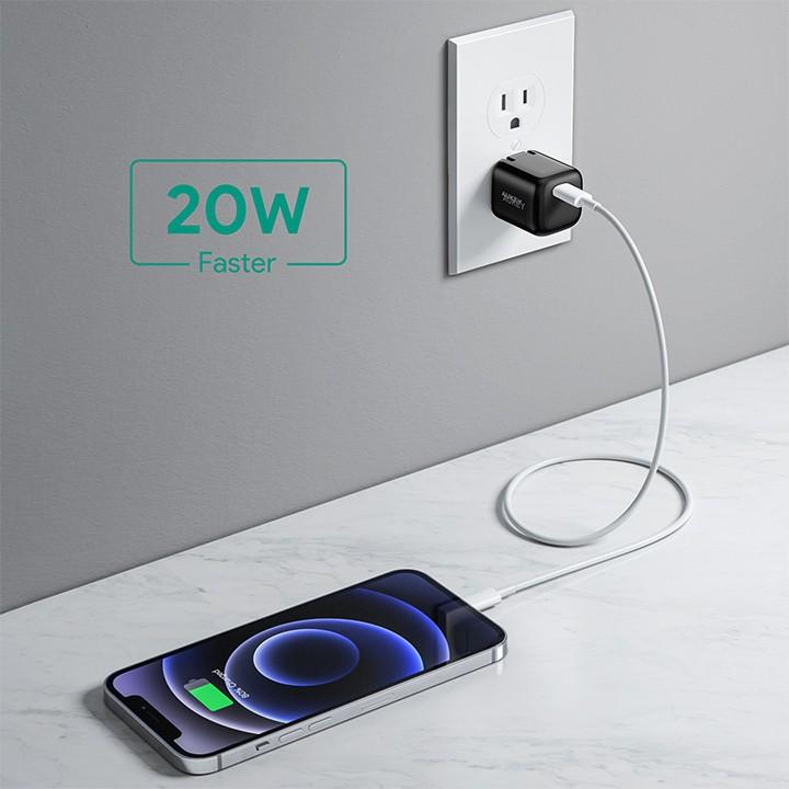 Hình ảnh CỦ SẠC NHANH PD3.0 20W AUKEY PA-B1 PRO - HÀNG CHÍNH HÃNG