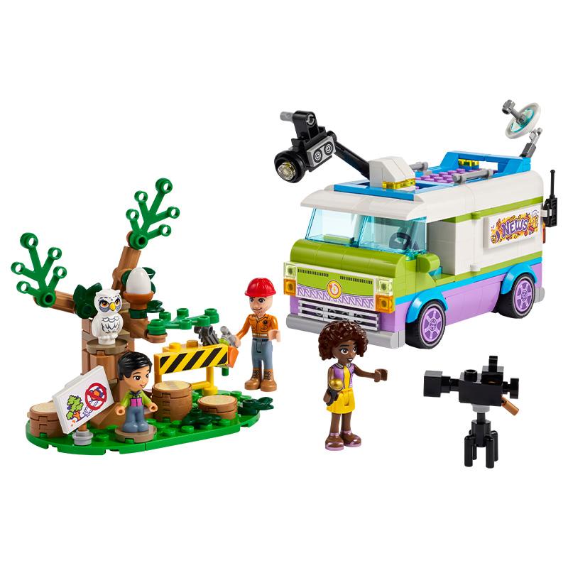 Đồ Chơi Lắp Ráp Xe Truyền Hình Lưu Động Lego Friends 41749