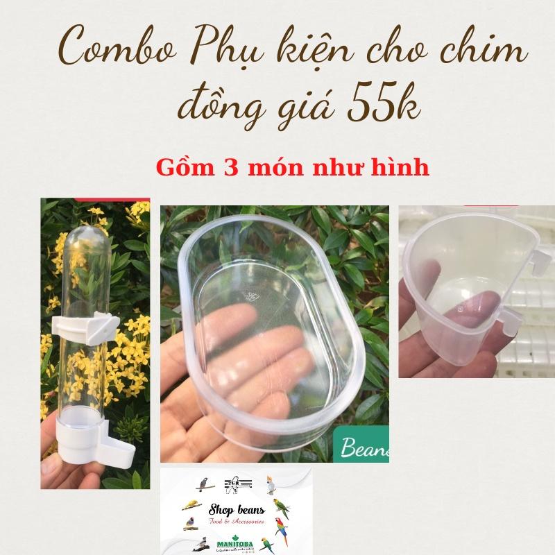 Combo phụ kiện cho chim