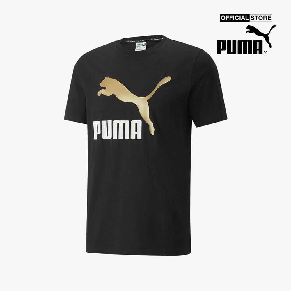 PUMA - Áo thun nam ngắn tay Classics Logo Metallic 534711