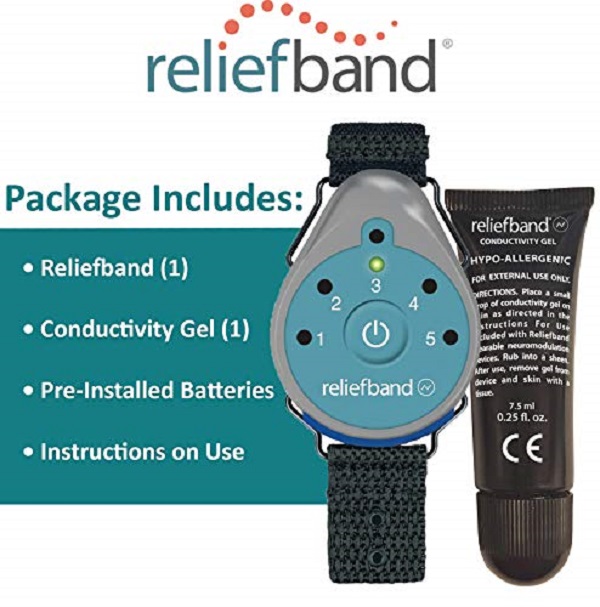 Reliefband thiết bị y tế đeo tay chống say tàu xe-ốm nghén-tiền đình