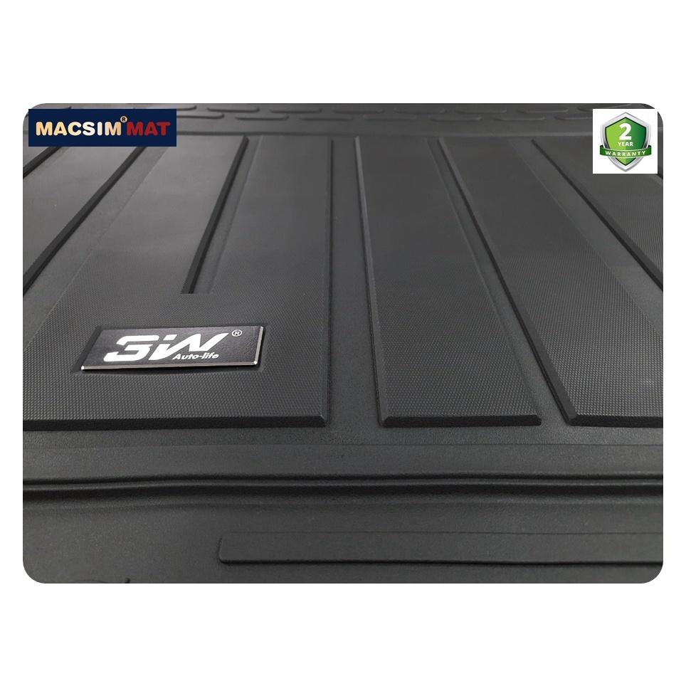 Thảm lót cốp xe ô tô Landrover discovery sport 2020 nhãn hiệu Macsim 3W chất liệu TPE cao cấp màu đen