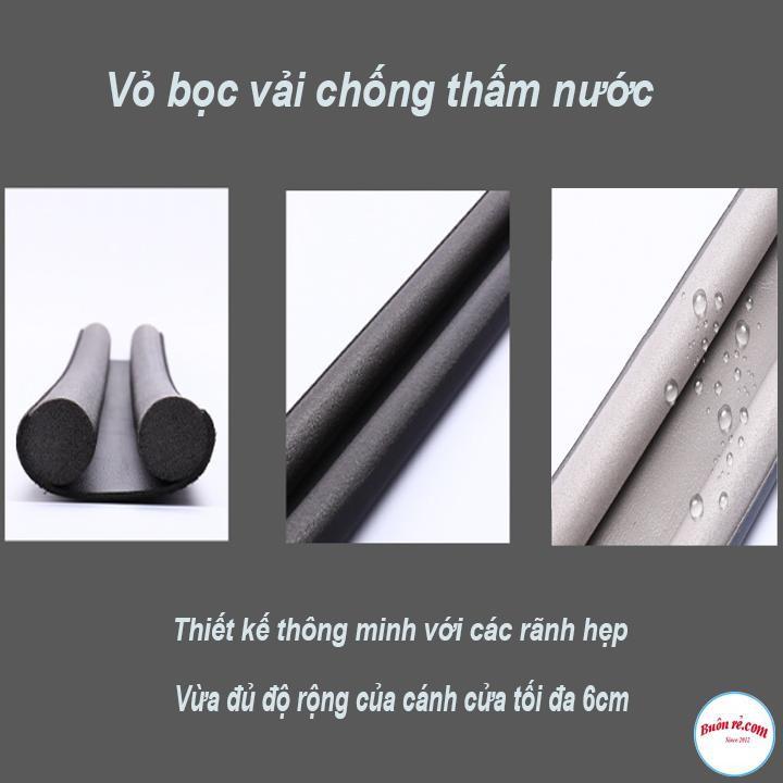 Thanh Nẹp Xốp Chặn Khe Cửa LOẠI 1 DÀI 93CM Chống thoát khí điều hòa, chắn bụi bẩn, ngăn côn trùng,... - 00813