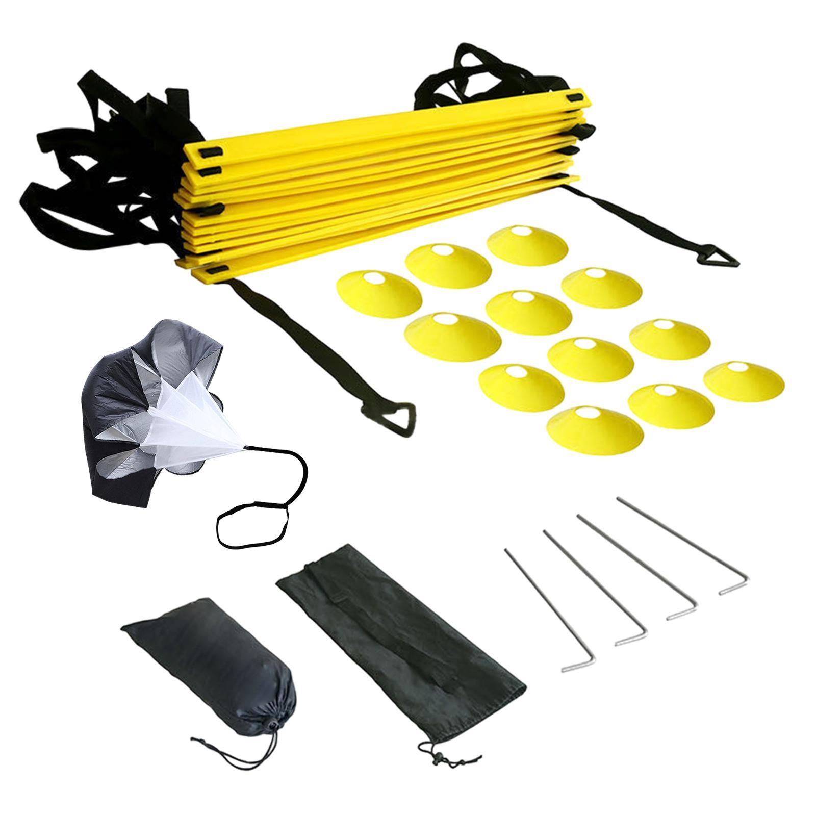 Agility Ladder Soccer Fitness Accessory for Running  and Field