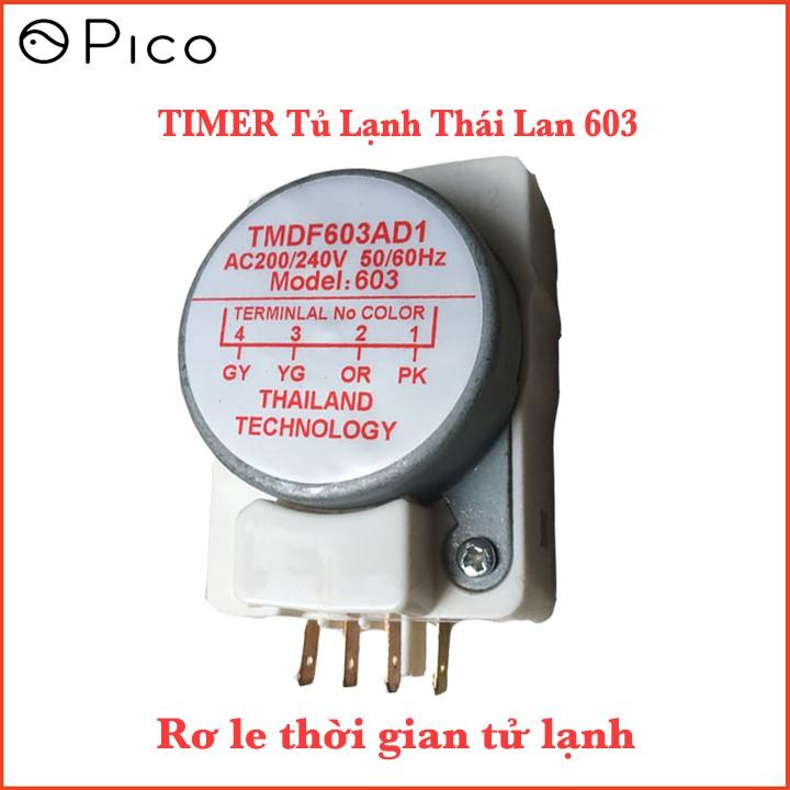 Timer thời gian tủ lạnh Rơ le thời gian 603 hàng Thái Lan