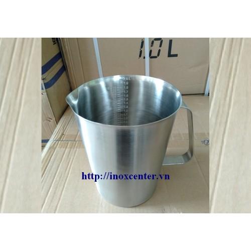 Ca đong cao cấp inox 304 Dung tích : 500ml, 700ml, 1000ml, 1500ml, 2000ml