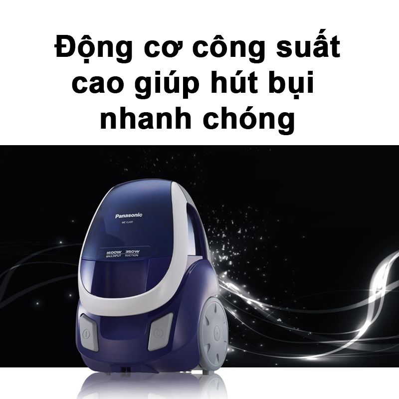 Máy Hút Bụi Panasonic PAHB-MC-CL431AN46 - Hàng chính hãng