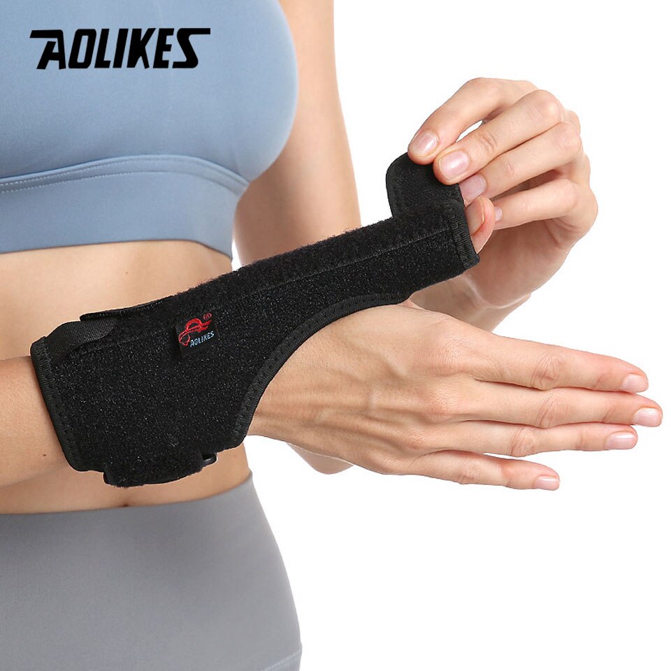 Nẹp cố định khớp ngón tay cái AOLIKES A-1677 Wrist thumbs guards protector