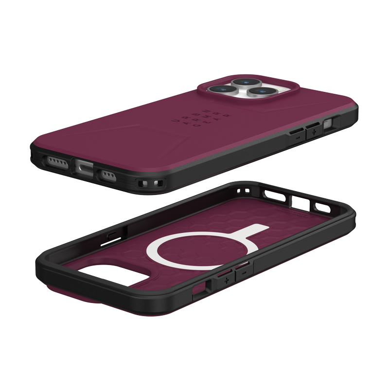 Ốp Lưng dành cho iPhone 15 Pro Max/15 Pro/15 Plus/15 UAG Civilian Magnetic - Hàng Chính Hãng