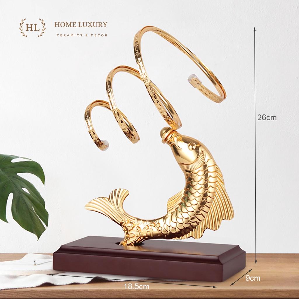 Kệ để chai rượu vang | Kệ Rượu | Giá để chai rượu Decor hình Cá