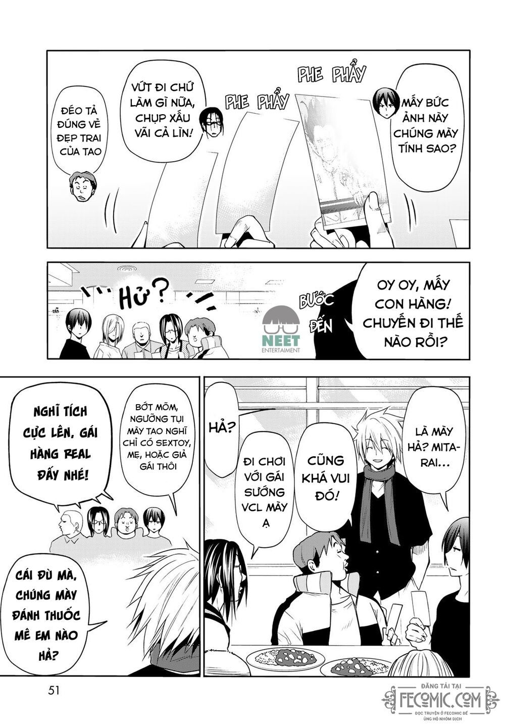 cô gái thích lặn - grand blue chapter 78 48