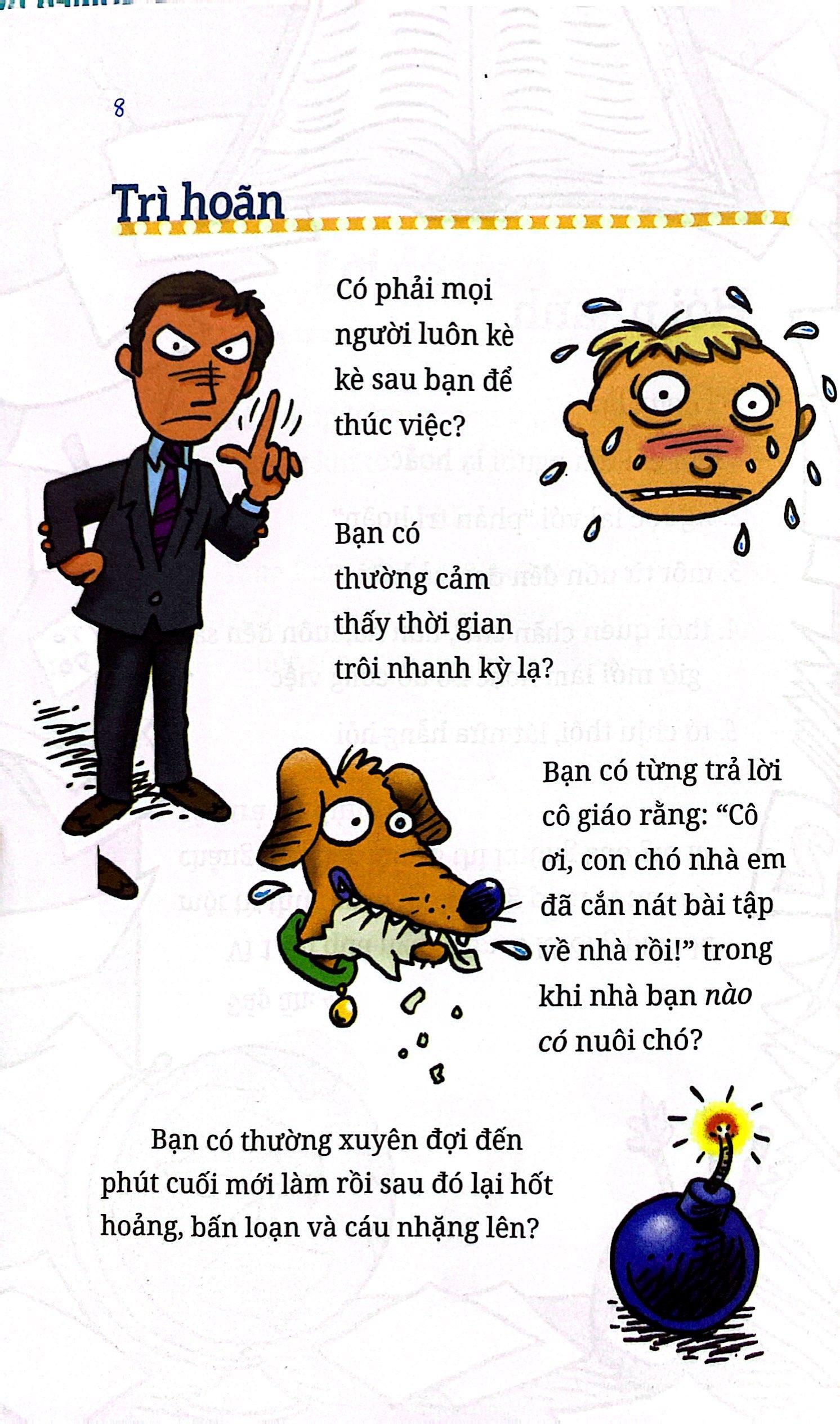 Kỹ Năng Học Đường - Bệnh Trì Hoãn Ư? Đừng Sợ!