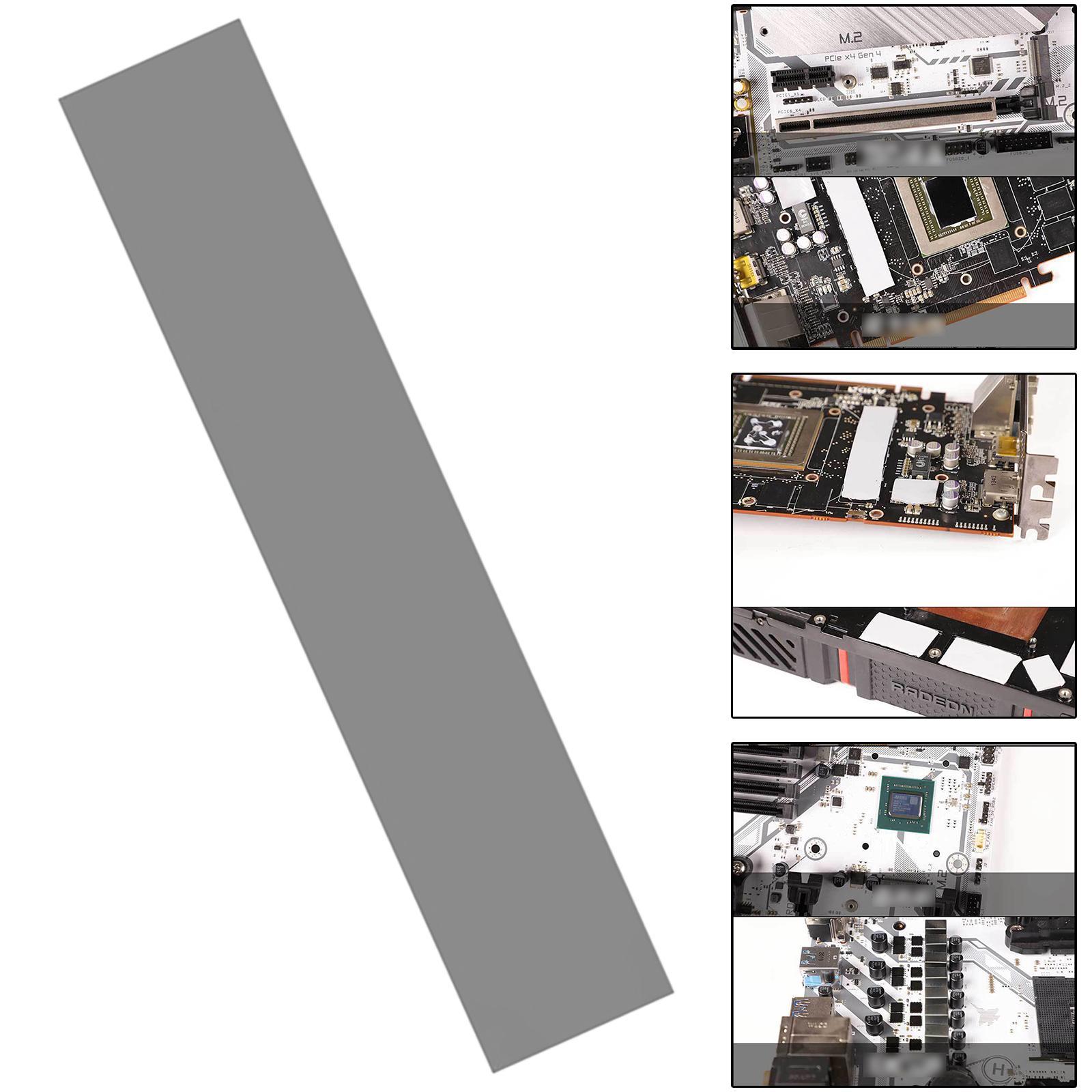 Silicone Thermal Pad 12.8 W/ Heat Resistance for PC Laptop